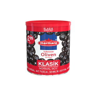 Klasik Whole Black Olives